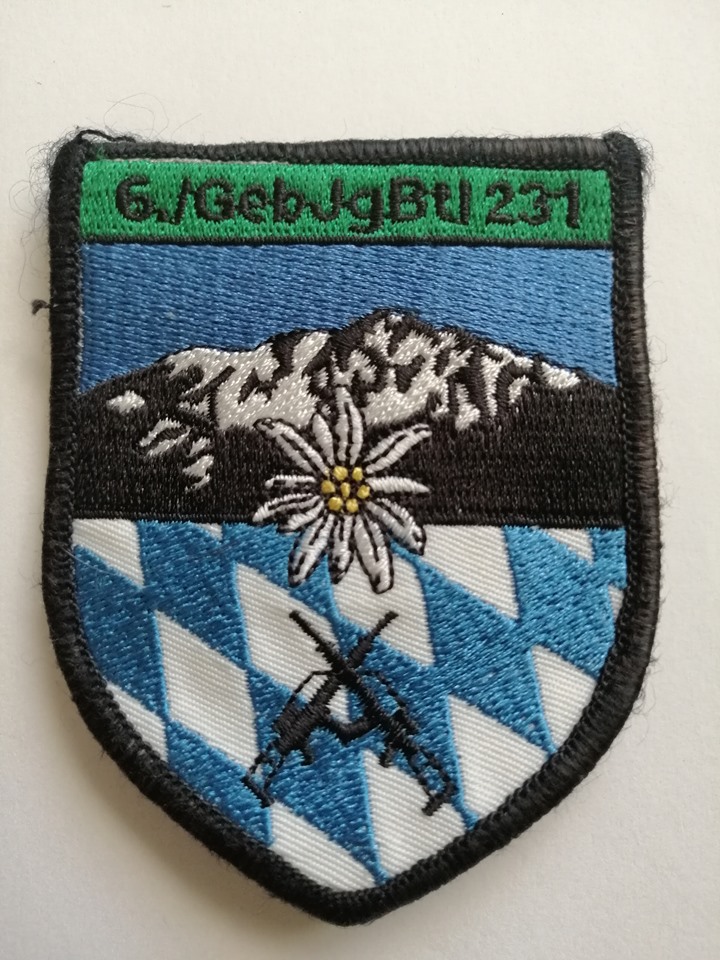 Aufnäher der Gebirgsjäger